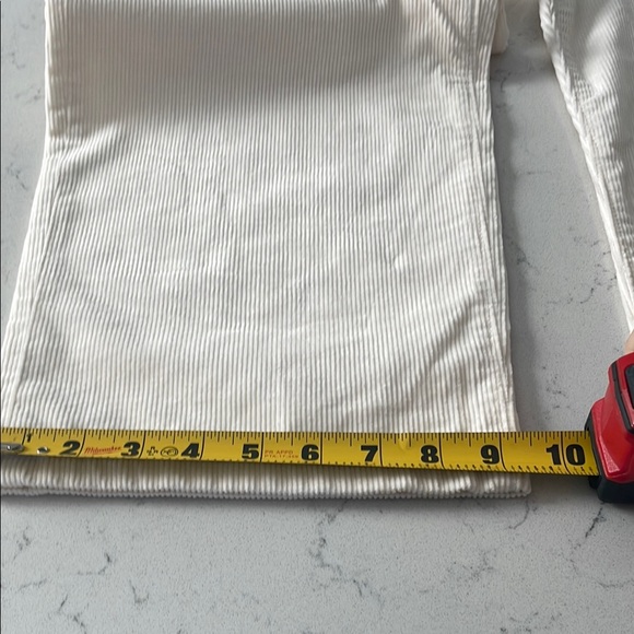 Ann Taylor Cream corduroy pant new without tag - Picture 4 of 9